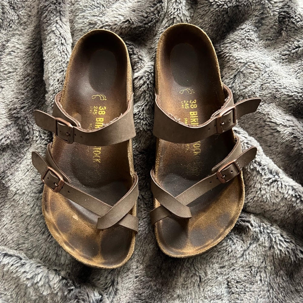 Birkenstock sandals!